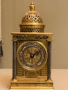 Table clock made around 1600 by a Dutch or Flemish immigrant in London